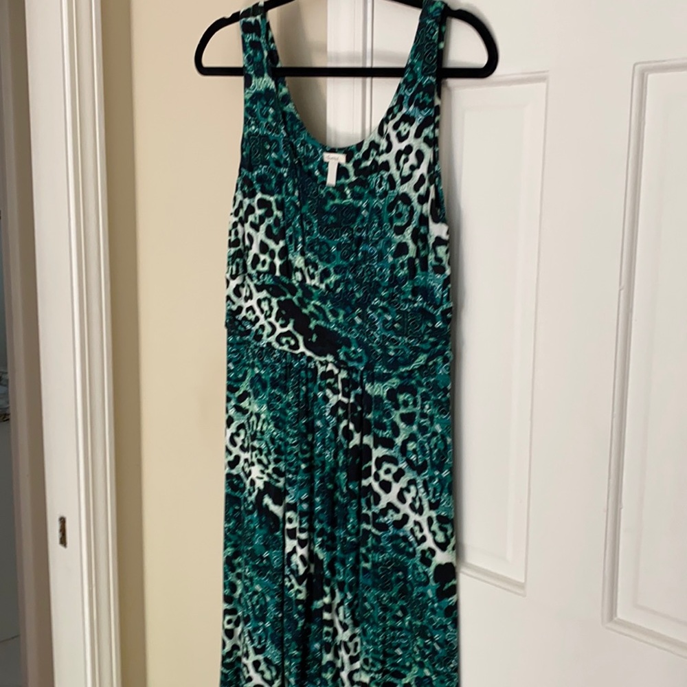 Soma green sundress